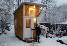 Ett hus, en tonåring – är detta Sveriges yngsta husbyggare?