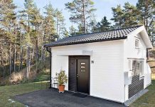 Sveriges minsta boende? Ja. Men kolla in hur det ser ut inuti!