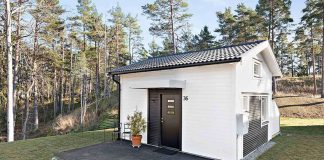 Sveriges minsta boende? Ja. Men kolla in hur det ser ut inuti!