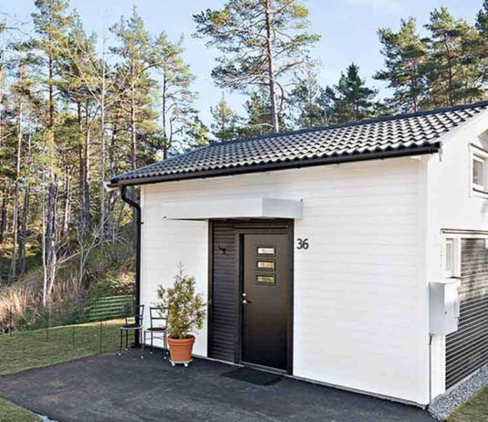 Sveriges minsta boende? Ja. Men kolla in hur det ser ut inuti!