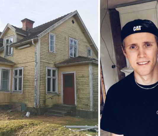 Kan ett övergivet hus bli en drömvilla? Lisa och Gusten visar hur…